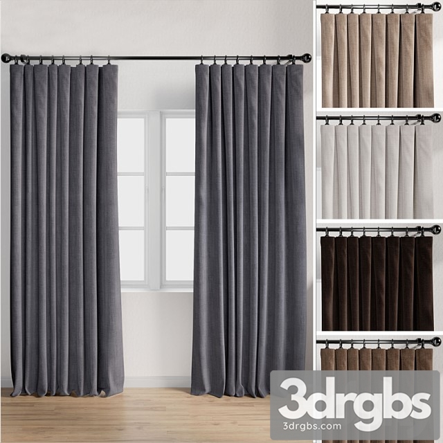 Curtain 1 3dsmax Download - thumbnail 1