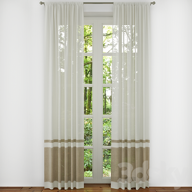 Curtain 10 3DSMax File - thumbnail 1