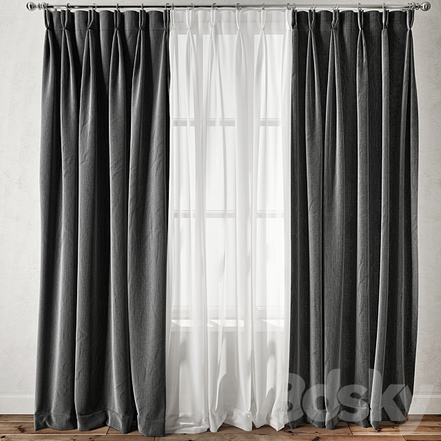 Curtain 102 3DSMax File - thumbnail 1