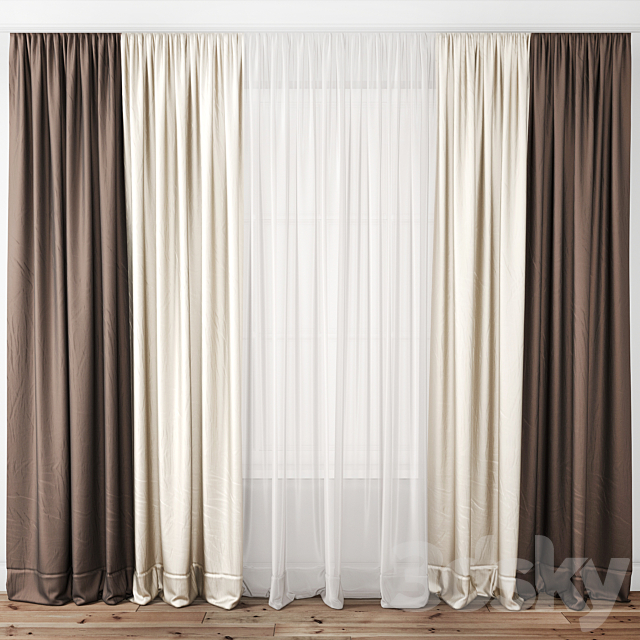 Curtain 103 3DSMax File - thumbnail 1