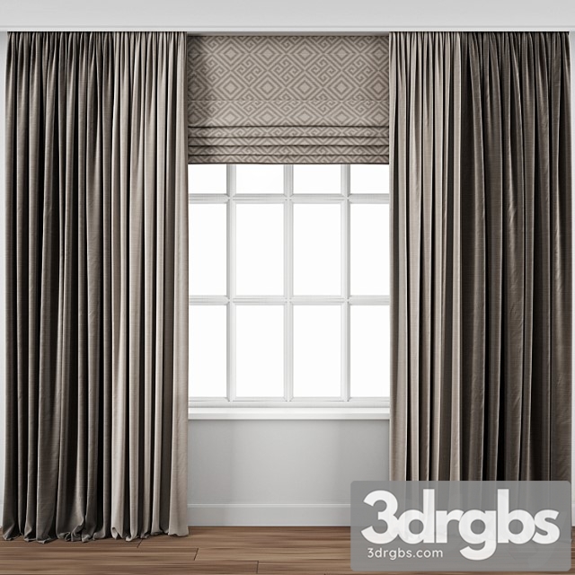 Curtain 104 3dsmax Download - thumbnail 1