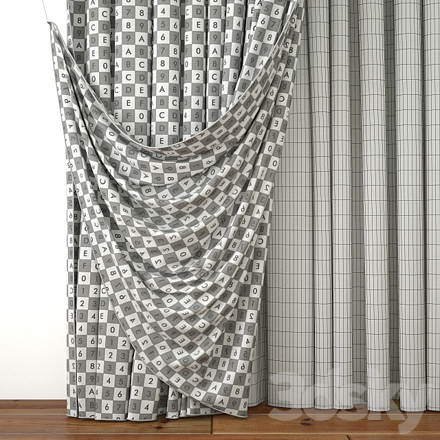 Curtain 11 3DSMax File - thumbnail 3