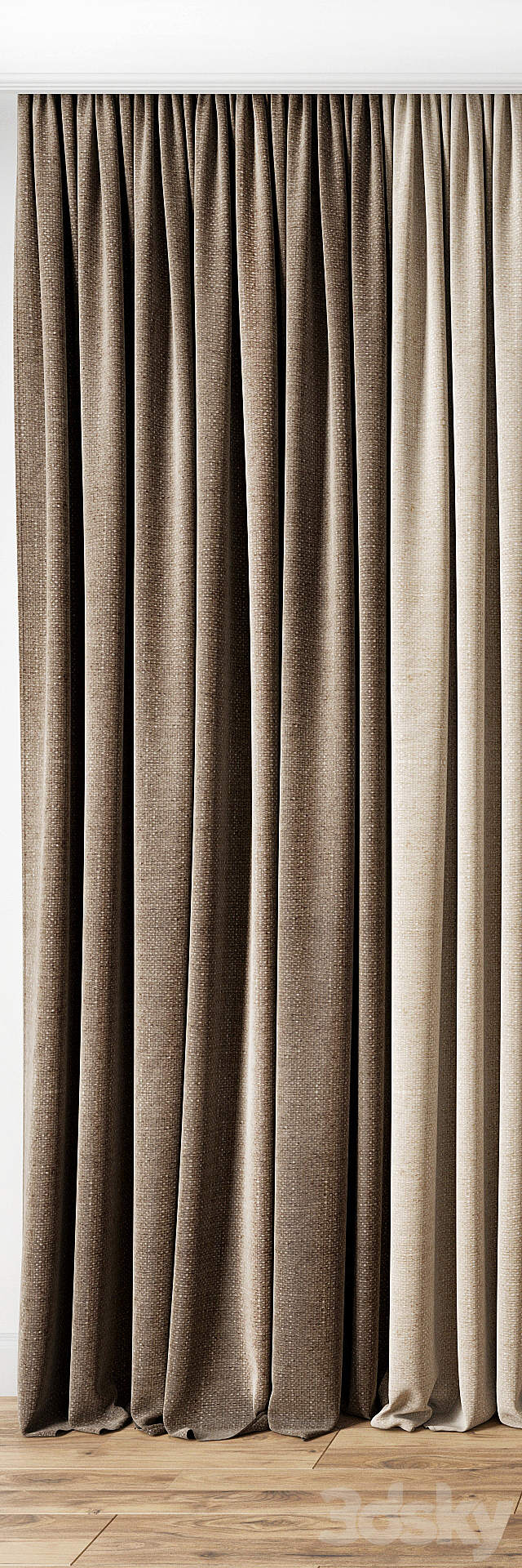 Curtain 111 3DSMax File - thumbnail 2