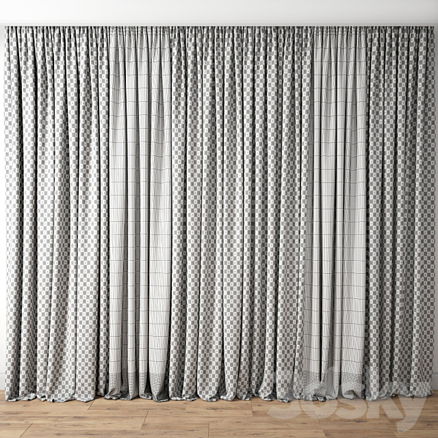 Curtain 111 3DSMax File - thumbnail 3