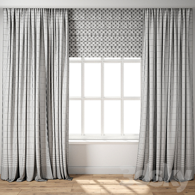 Curtain 112 3DSMax File - thumbnail 3