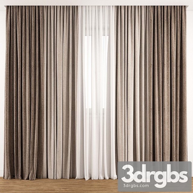 Curtain 114_2 3dsmax Download - thumbnail 1