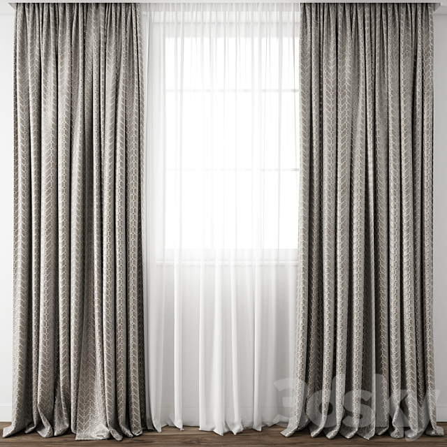 Curtain 116 3DSMax File - thumbnail 1