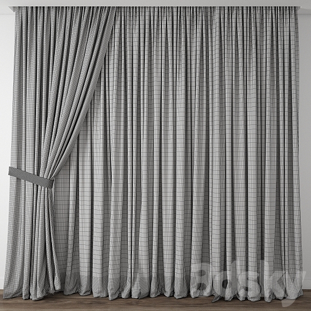 Curtain 118 3DS Max Model - thumbnail 3