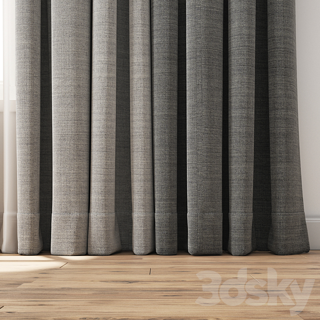 Curtain 119 3DSMax File - thumbnail 2