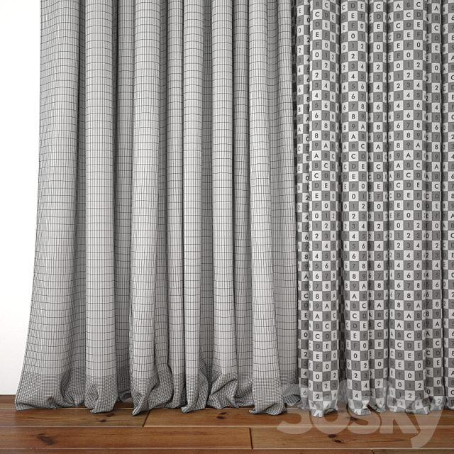 Curtain 12 3DSMax File - thumbnail 2