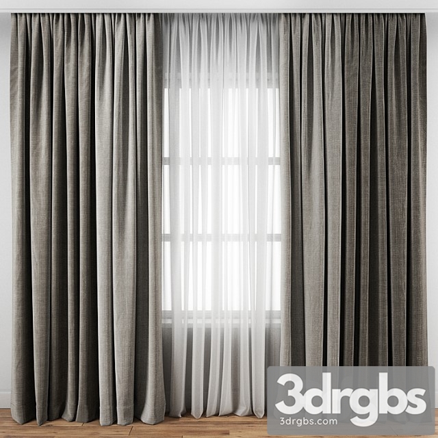 Curtain 120 3dsmax Download - thumbnail 1