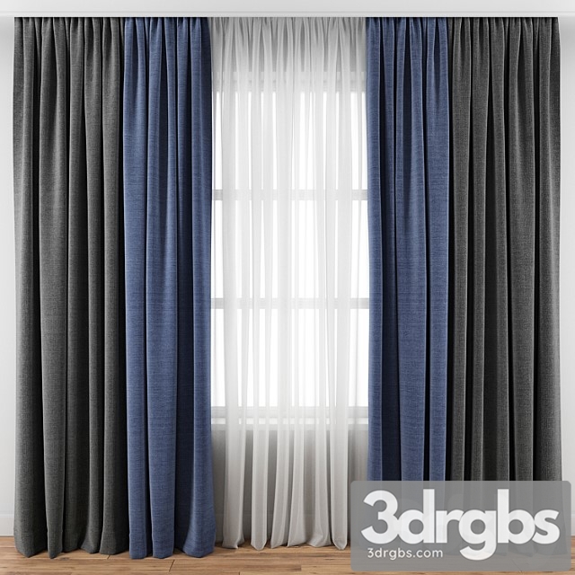 Curtain 121 3dsmax Download - thumbnail 1