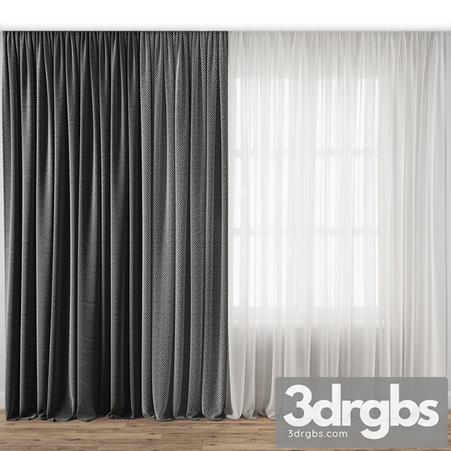 Curtain 123 3dsmax Download - thumbnail 1