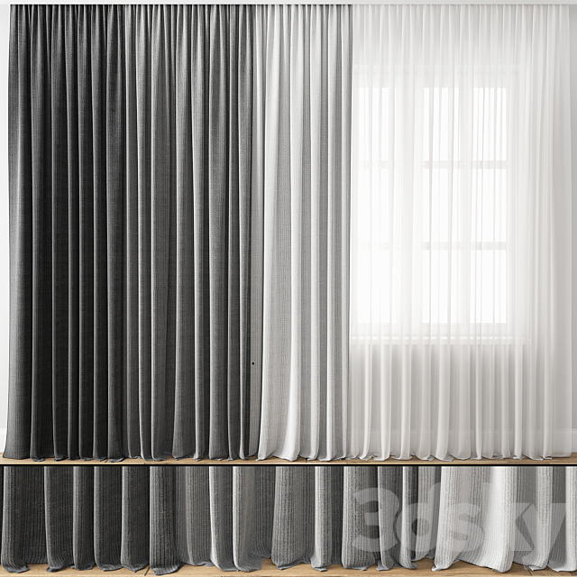 Curtain 125 3DSMax File - thumbnail 1