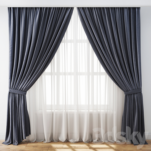 Curtain 126 3DSMax File - thumbnail 1