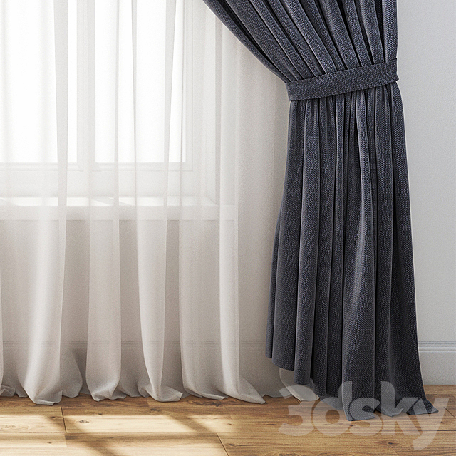 Curtain 126 3DSMax File - thumbnail 2