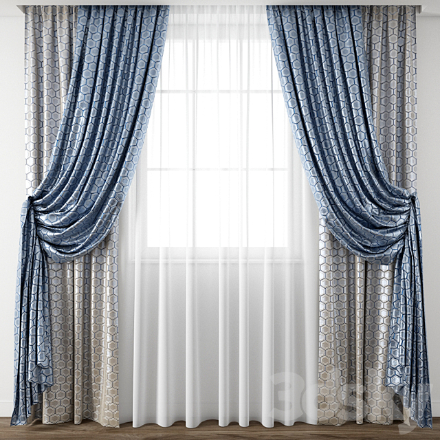 Curtain 126 3DSMax File - thumbnail 1