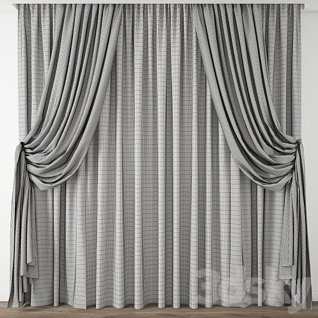 Curtain 126 3DSMax File - thumbnail 3