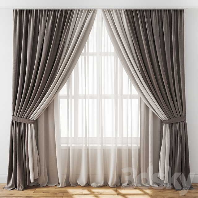 Curtain 127 3DSMax File - thumbnail 1