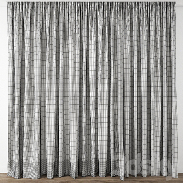 Curtain 130 3ds Max - thumbnail 3