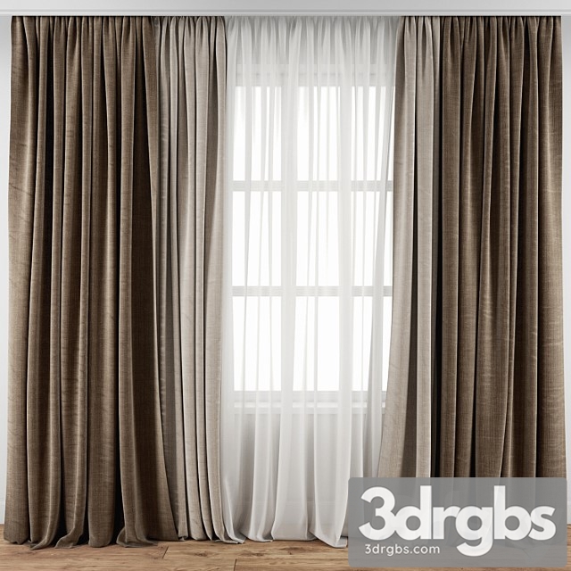 Curtain 136 3dsmax Download - thumbnail 1