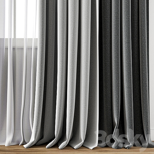 Curtain 143 3DSMax File - thumbnail 2