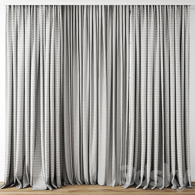 Curtain 143 3DSMax File - thumbnail 3