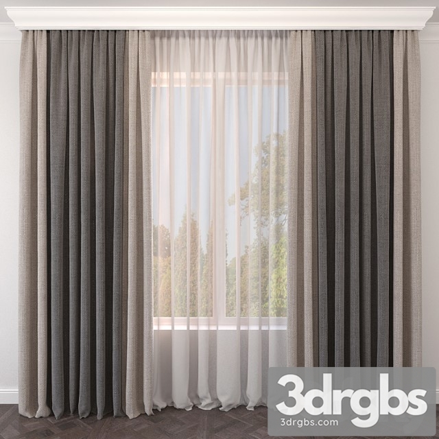 Curtain 146 3dsmax Download - thumbnail 1