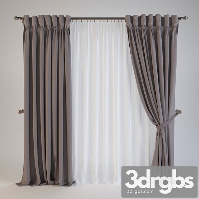 Curtain 15 1 3dsmax Download - thumbnail 1