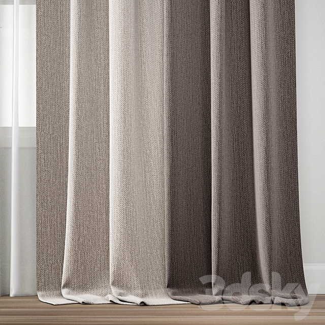 Curtain 151 3DSMax File - thumbnail 2