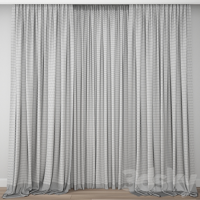 Curtain 151 3DSMax File - thumbnail 3