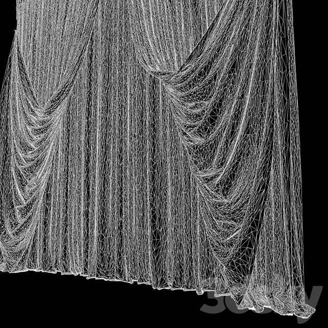 Curtain 152 3DSMax File - thumbnail 3