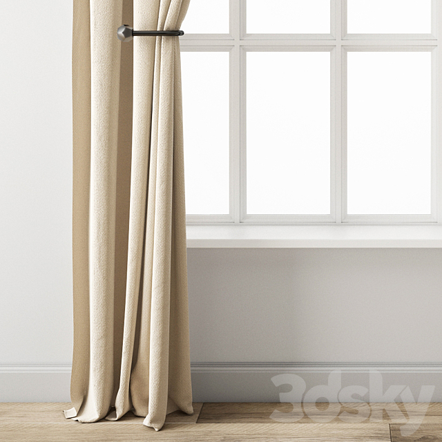 Curtain 158 3DS Max Model - thumbnail 3