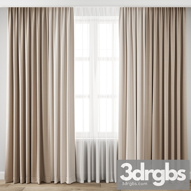 Curtain 159 1 3dsmax Download - thumbnail 1