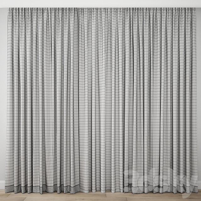 Curtain 159 3DS Max Model - thumbnail 4