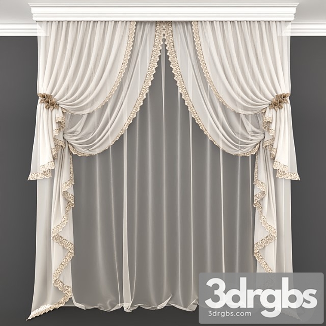 Curtain 16 3dsmax Download - thumbnail 1