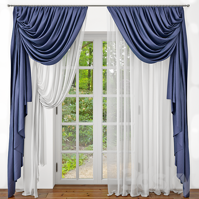 Curtain 16 3DSMax File - thumbnail 1