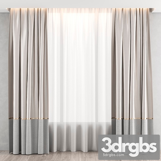 Curtain 169 3dsmax Download - thumbnail 1