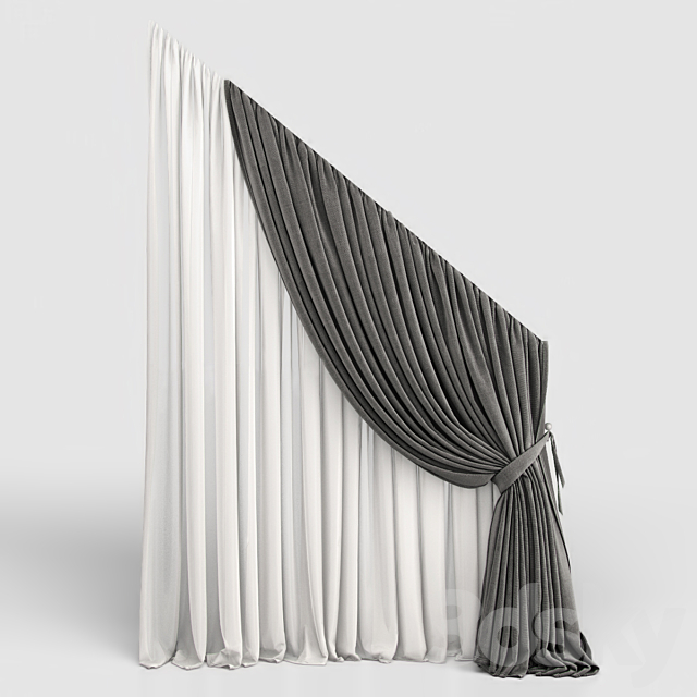 Curtain 17 3DSMax File - thumbnail 1