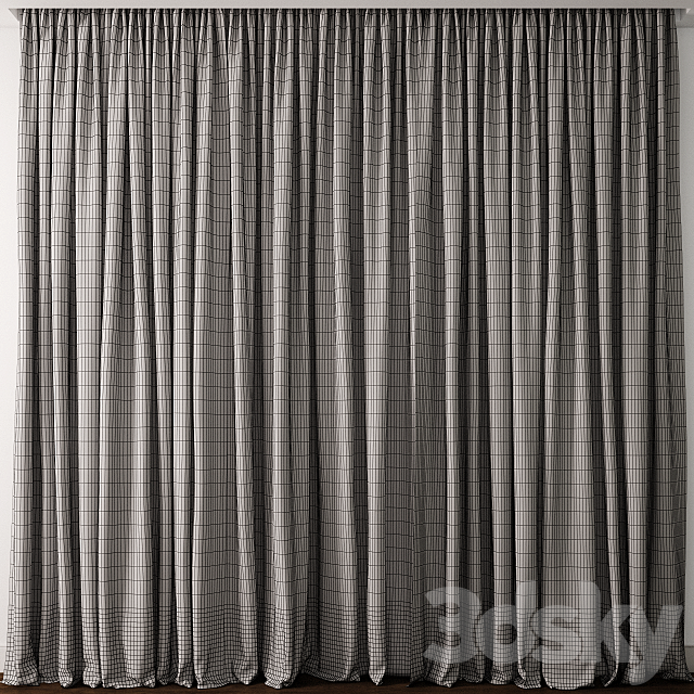 Curtain 17 3DSMax File - thumbnail 2