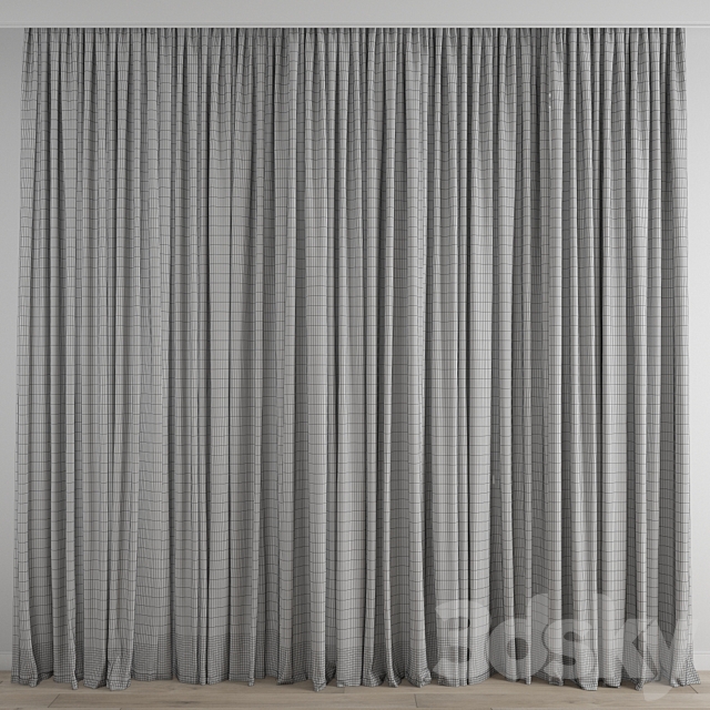 Curtain 174 3DS Max Model - thumbnail 5