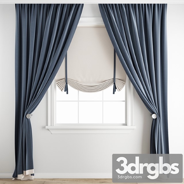 Curtain 182 1 3dsmax Download - thumbnail 1