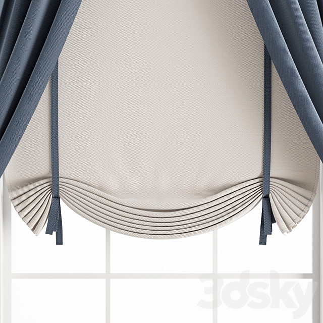 Curtain 182 3DSMax File - thumbnail 2