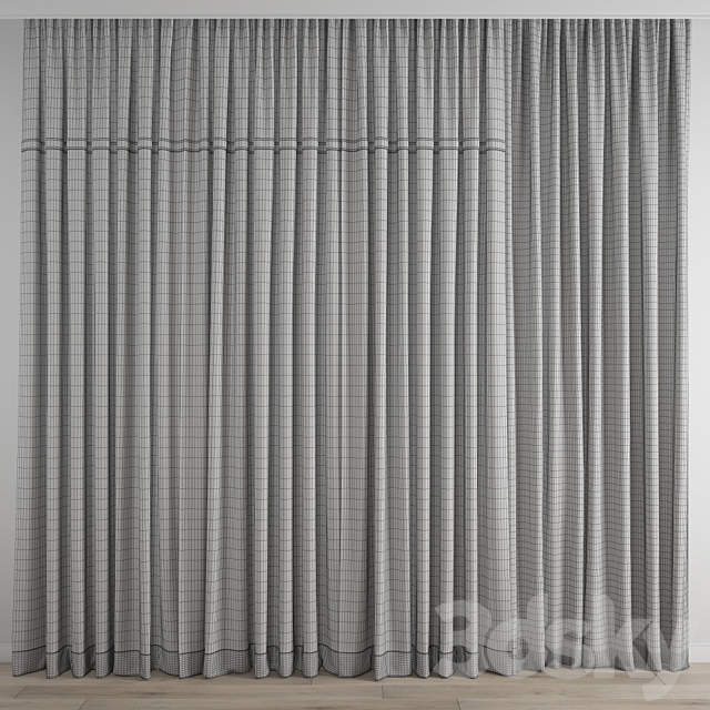 Curtain 187 3DSMax File - thumbnail 5