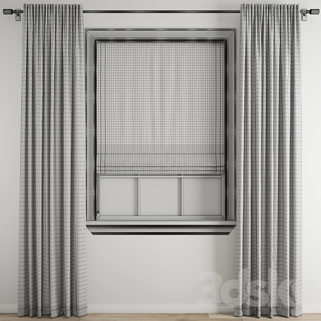 Curtain 192 3DSMax File - thumbnail 5