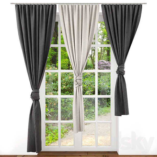 Curtain 20 3DSMax File - thumbnail 1