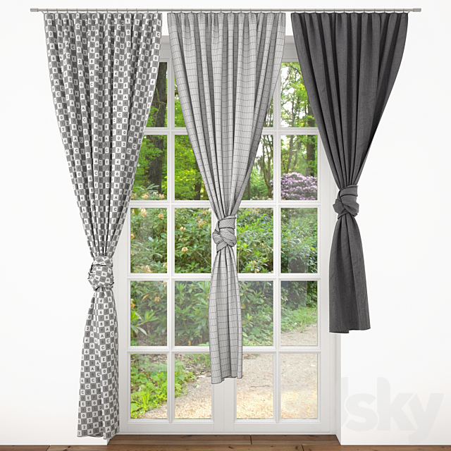 Curtain 20 3DSMax File - thumbnail 3