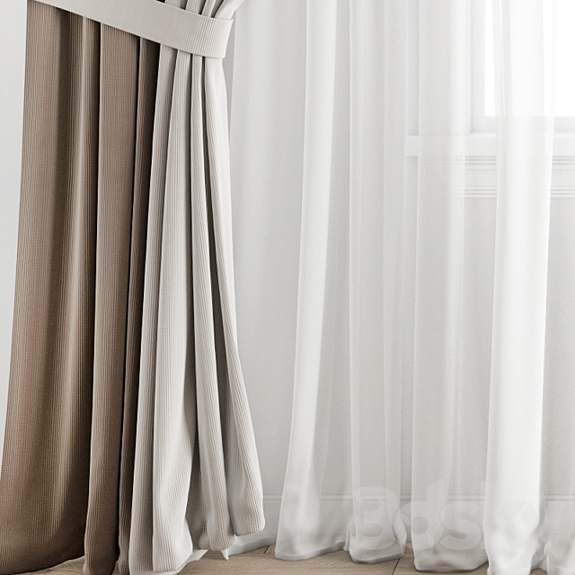 Curtain 201 3DSMax File - thumbnail 2