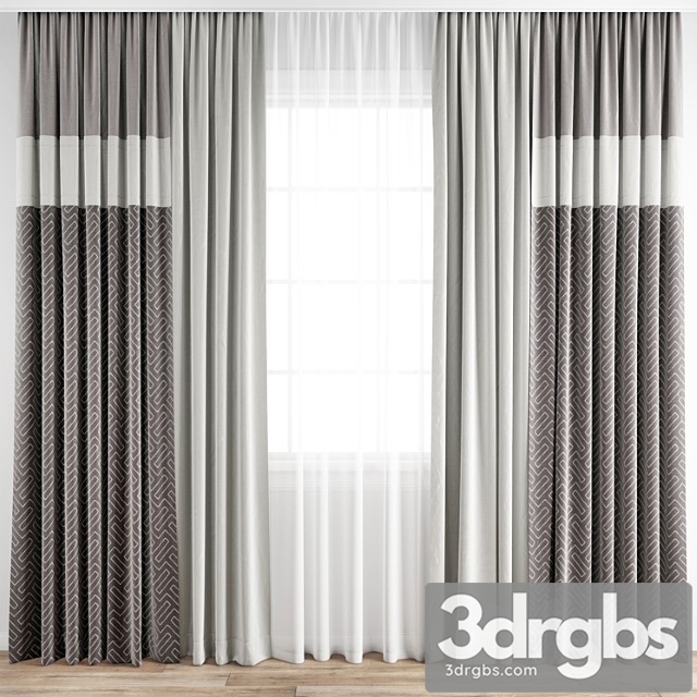 Curtain 207 1 3dsmax Download - thumbnail 1