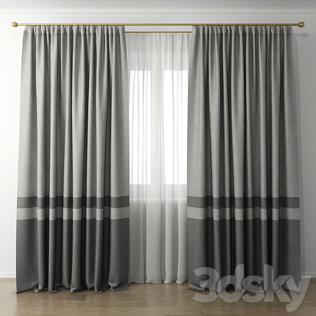 Curtain 21 3DSMax File - thumbnail 1